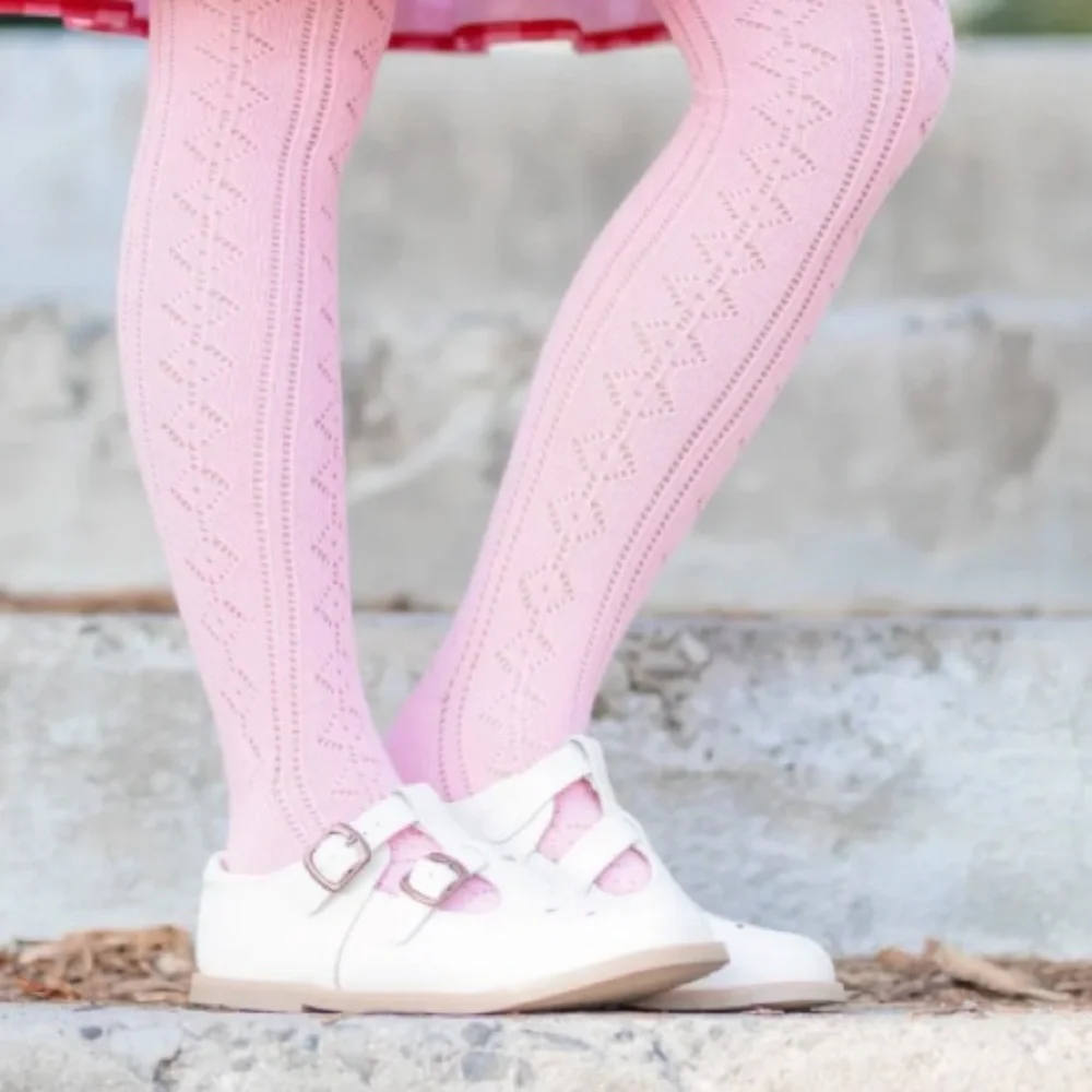 Little Stocking Company Blossom Knit Tights